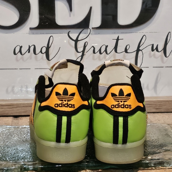 Adidas The Simpsons x Superstar 'Squishee' Mens Sz 4 | Wmns 5 #H05789 - Picture 4 of 10